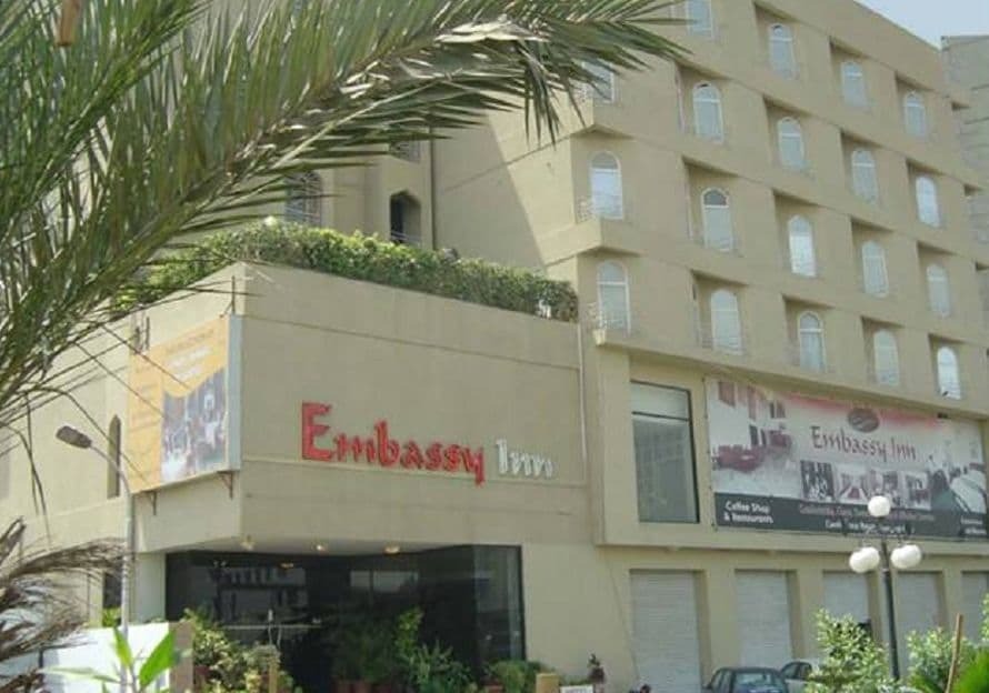 Embassy Inn, Karachi Eksteriør billede